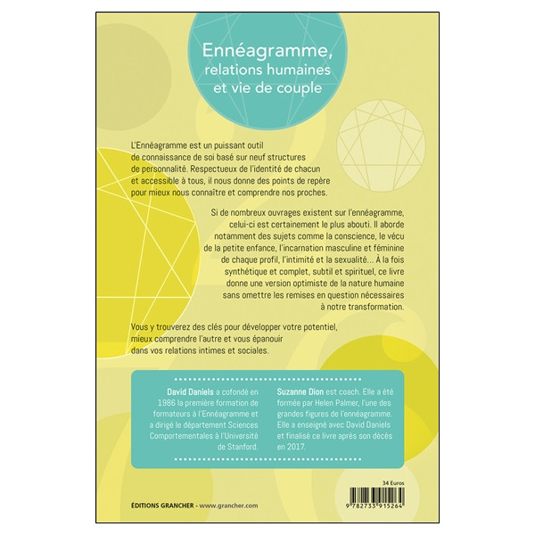 Ennéagramme, relations humaines et vie de couple - Mieux se comprendre l'un l'autre pour s'aimer et vivre pleinement