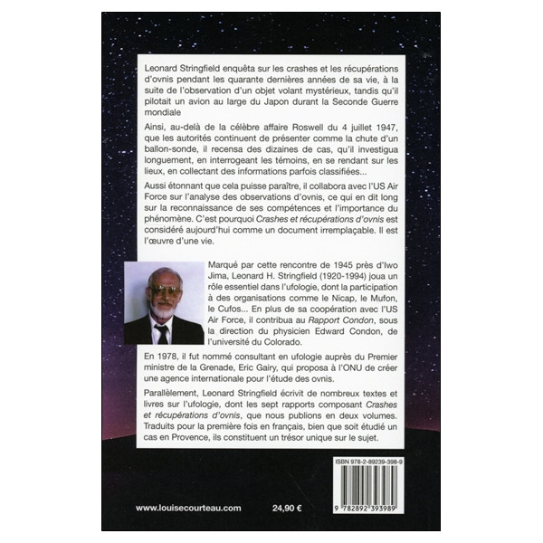 Crashes et récupérations d'ovnis Volume 1 - Rapports I à V