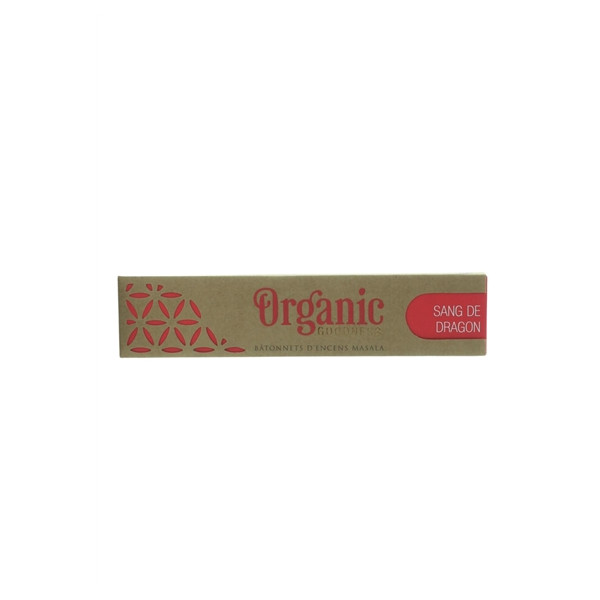 Encens Bâton Organic Sang de dragon 15 grs