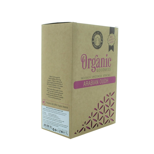 Encens Bâton Organic Arabian Oudh 15 grs