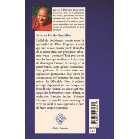 Vivre en fils des Bouddhas - Les 37 pratiques des Bodhisattvas