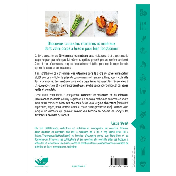 Guide des vitamines et minéraux naturels - Soutenir votre santé et votre système immunitaire par l'alimentation