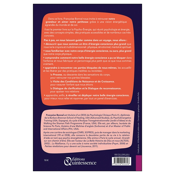 Psycho-Energie - Une expérience énergétique agrandie du monde et de soi - Manuel didactique & pratique