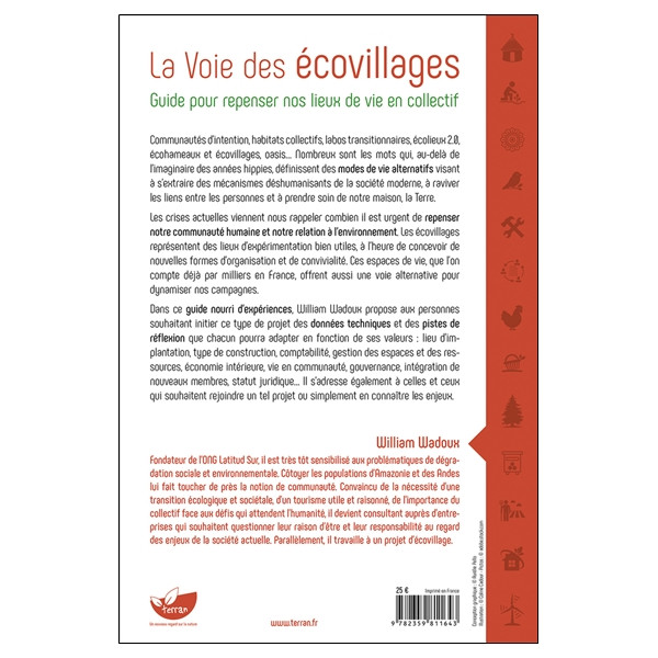La Voie des écovillages - Guide pour repenser nos lieux de vie en collectif