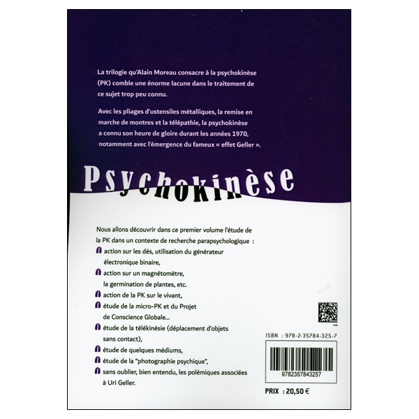 Psychokinèse Tome 1 - Micro PK et médiums à effets physiques