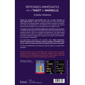 Réponses immédiates par le Tarot de Marseille - Méthode et pratique du tirage en croix et autres tirages simples