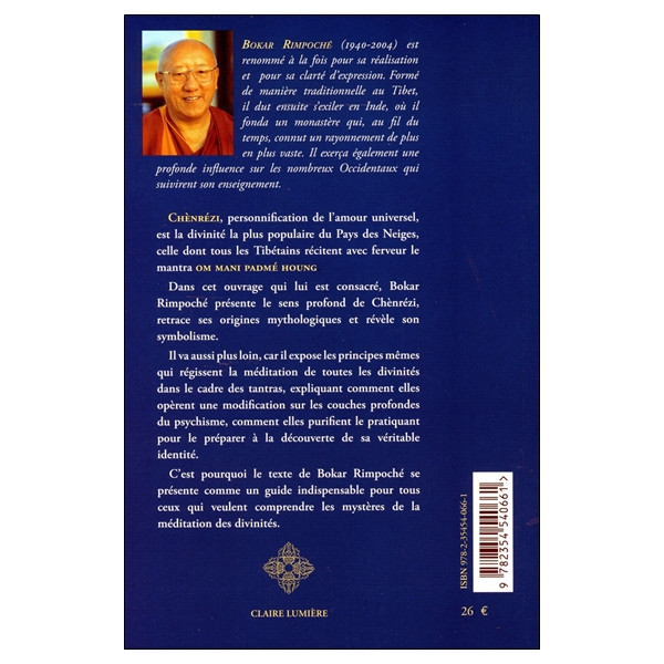 Chènrézi - Clés pour la méditation des divinités