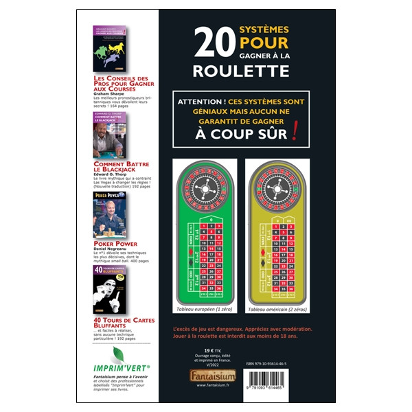 20 systèmes pour gagner à la roulette - Ferez-vous sauter la banque ?