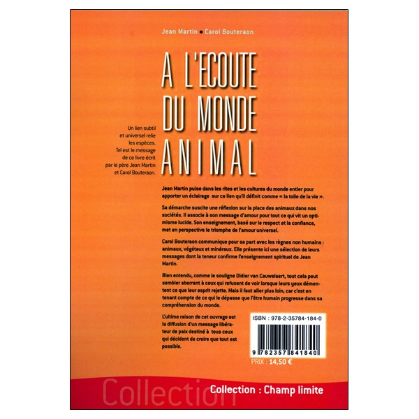 A l'écoute du monde animal