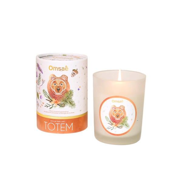 Bougie Totem L'Ours