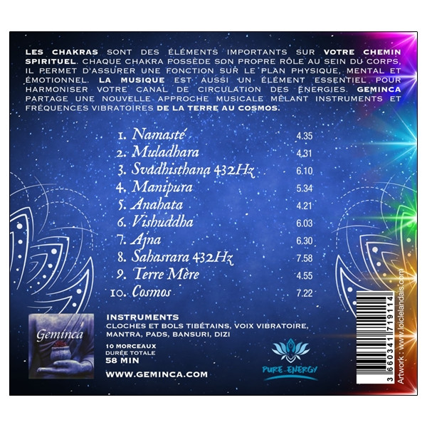 L'éveil du Chakra Vol. 1 - CD