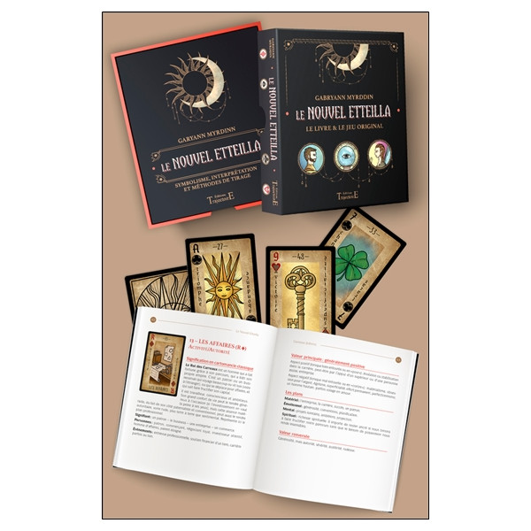 Le Nouvel Etteilla - Le livre & le jeu original - Coffret