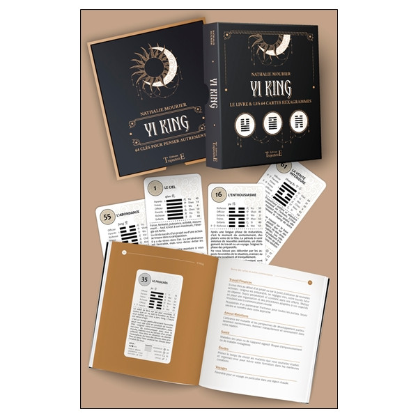 Yi King - Le livre & les 64 cartes hexagrammes - Coffret