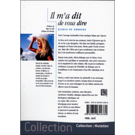 Il m'a dit de vous dire