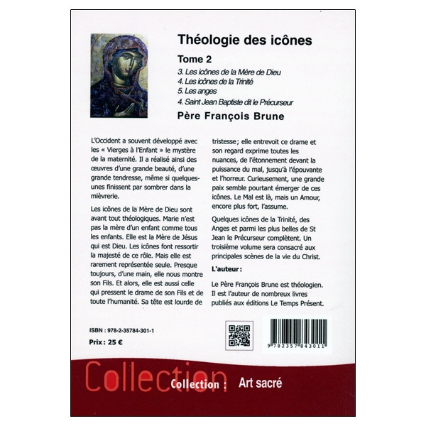 Théologie des icônes Tome 2