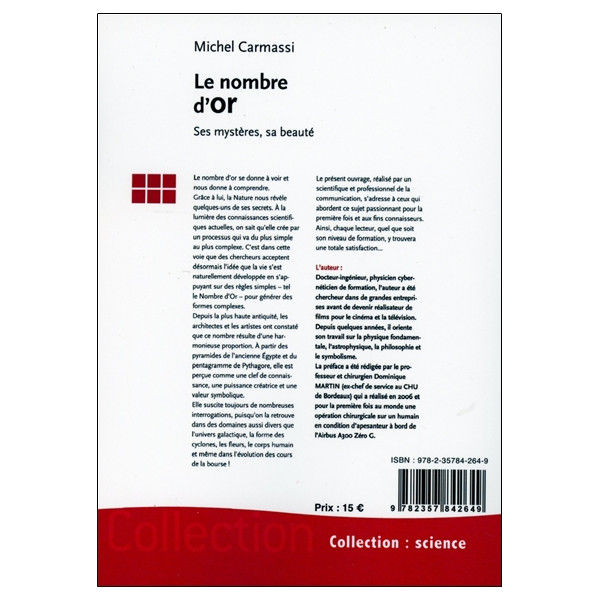 Le nombre d'or - Ses mystères, sa beauté