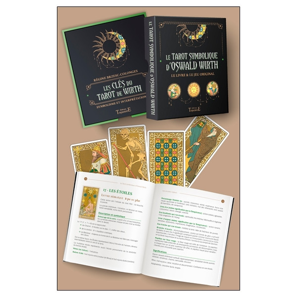 Le tarot Symbolique d'Oswald Wirth - Coffret - Le livre & le jeu original
