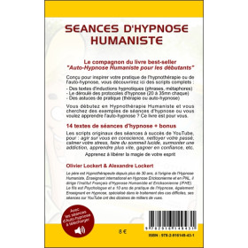 14 séances d'hypnose humaniste pour débutants