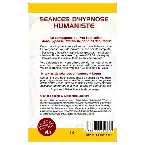 14 séances d'hypnose humaniste pour débutants