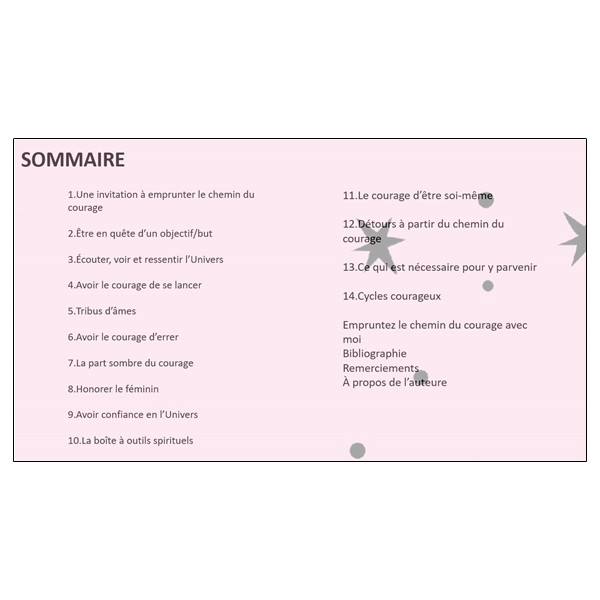 Courageuse ! Vivez fièrement votre vérité