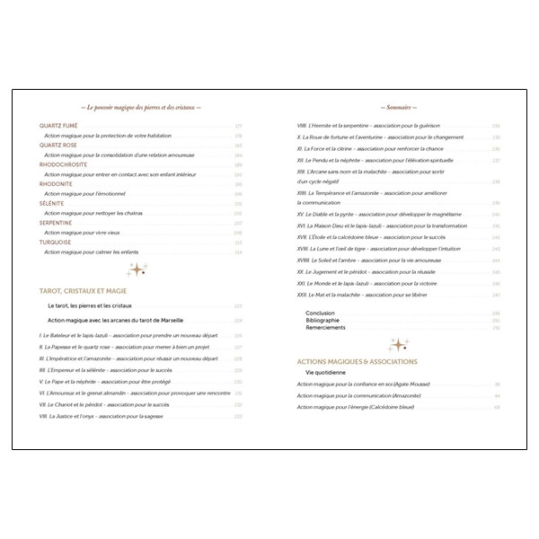 Le pouvoir magique des pierres et des cristaux