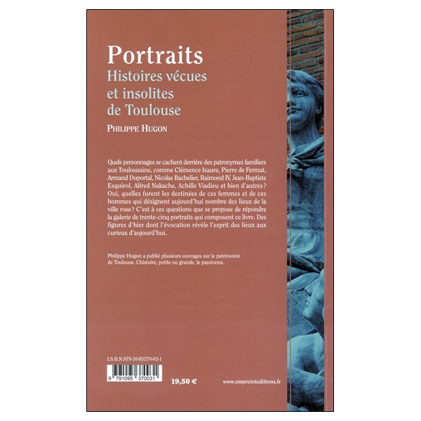 Portraits - Histoires vécues et insolites de Toulouse