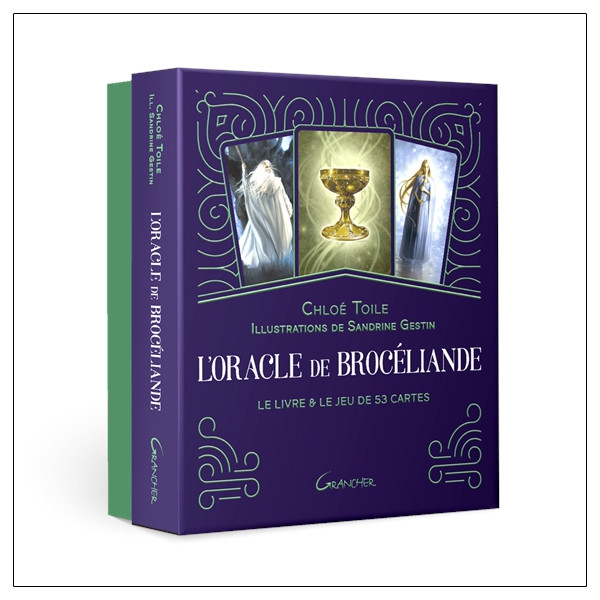 L'Oracle de Brocéliande - Le livre & le jeu de 53 cartes - Coffret