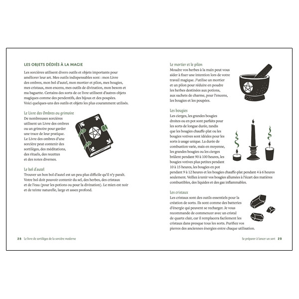Le Livre de sortilèges de la sorcière moderne - 130 sorts faciles pour transformer votre vie