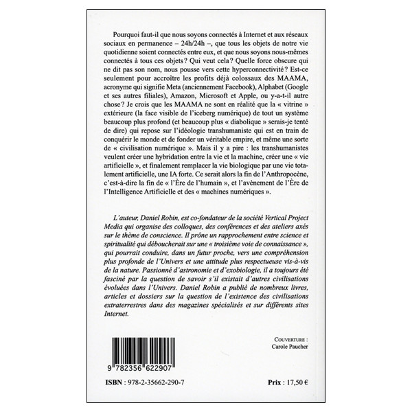 Le règne de l'Intelligence Artificielle - La fin de l'Anthropocène et l'avènement des posthumains