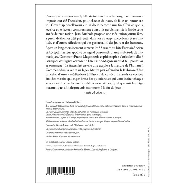 Ordo ab Chao - Une année de méditation maçonnique