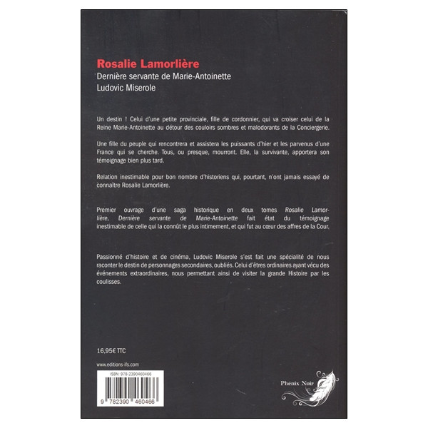 Rosalie Lamorlière - Dernière servante de Marie-Antoinette
