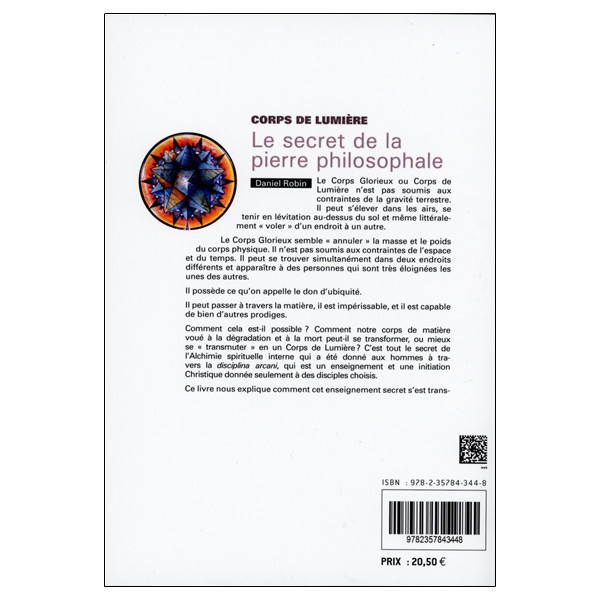 Corps de Lumière - Le secret de la Pierre Philosophale