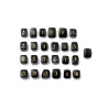 Runes en Obsidienne noire