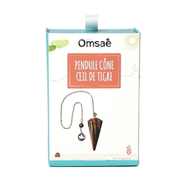 Pendule Cône Lisse en il de tigre