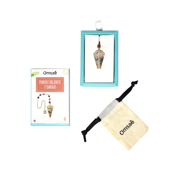 Pendule Orgonite 7 Chakras
