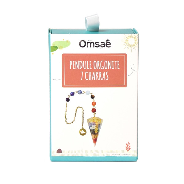 Pendule Orgonite 7 Chakras