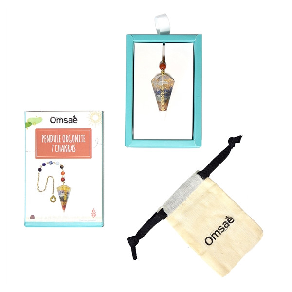 Pendule Orgonite 7 Chakras