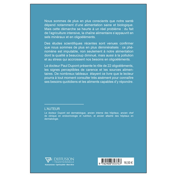 Les oligoéléments équilibre vital