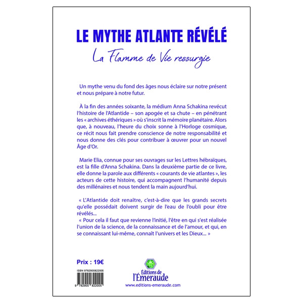 Le mythe Atlante révélé - La flamme de vie ressurgie