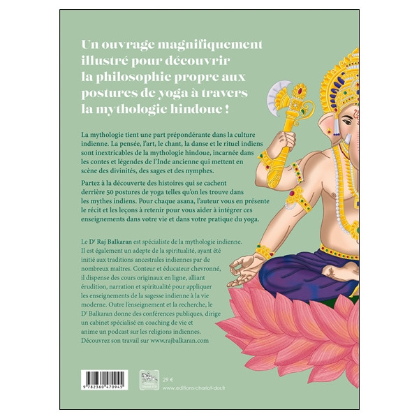 A l'origine du yoga - 50 asanas expliquées par la mythologie hindoue