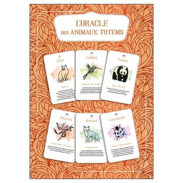 L'Oracle des animaux totems - Coffret - 48 cartes et un livre pour rencontrer ton animal allié
