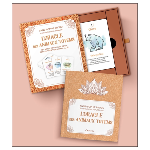 L'Oracle des animaux totems - Coffret - 48 cartes et un livre pour rencontrer ton animal allié
