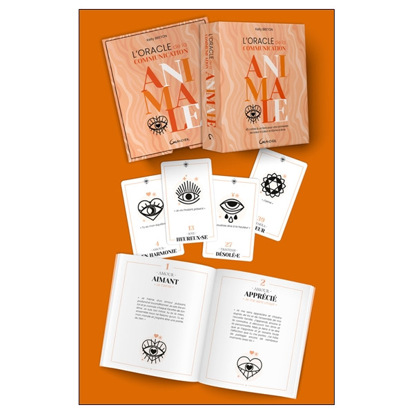 L'Oracle de la communication animale - Coffret - 45 cartes & un livre pour une connexion de coeur à coeur et d'âme à âme