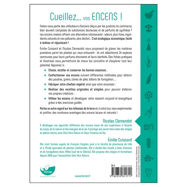 Cueillez... vos encens ! Fabriquez-les grâce aux plantes récoltées autour de chez vous