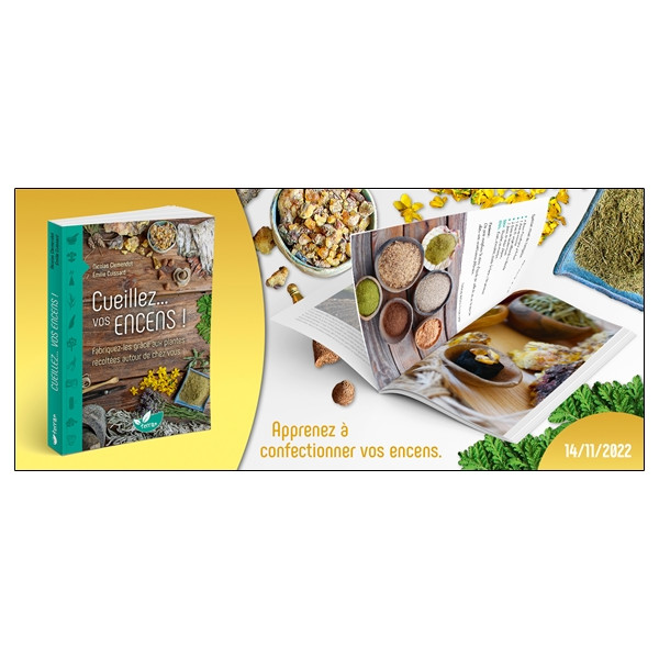 Cueillez... vos encens ! Fabriquez-les grâce aux plantes récoltées autour de chez vous