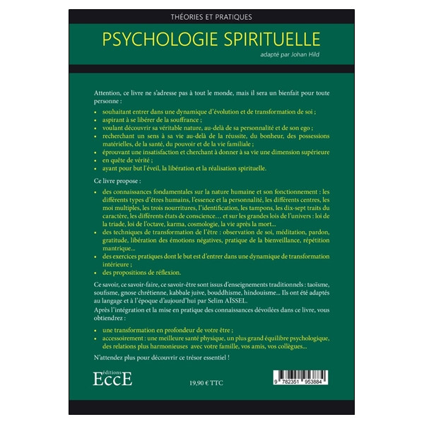 Psychologie Spirituelle - Théories et pratiques