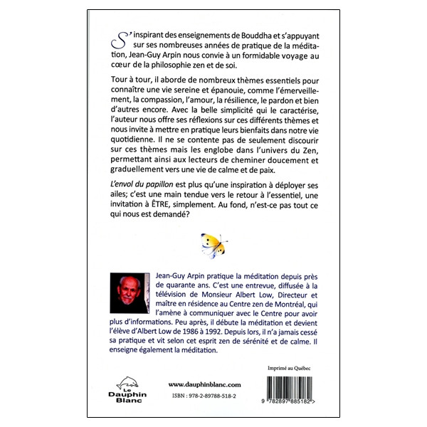 L'envol du papillon - Un voyage au coeur du zen