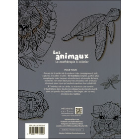 50 mandalas - Les animaux - La zoothérapie à colorier