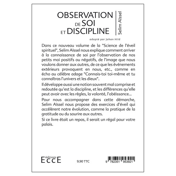 Observation de soi et Discipline Tome 6 - Science de l'éveil spirituel