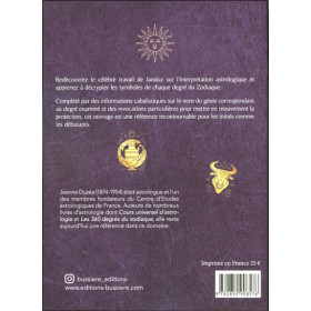 Les 360 Degrés du zodiaque - Symbolisation par l'image et par la cabbale